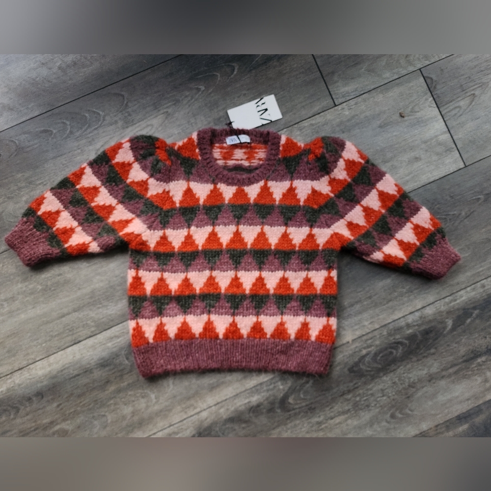 Zara NWT fluffy sweater